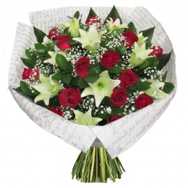 אלגנטי אדום-לבן 